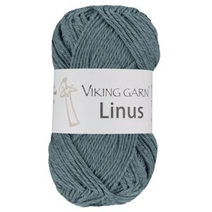 Viking Garn Linus - 129 støvet blå