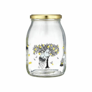 Mummi glasskrukke 1l+ 4 klistremerker