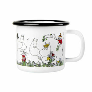 Mummikopp Emalje 1,5dl - Glad Familie