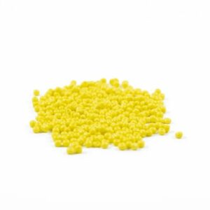 Glassperle 3mm Fargenr.02 6272 - gul