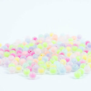 Perleboks - Rund Matt 8mm