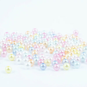 Perleboks - Rund Perlemor 8mm