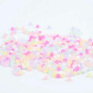 Perleboks - Rund Matt 4mm