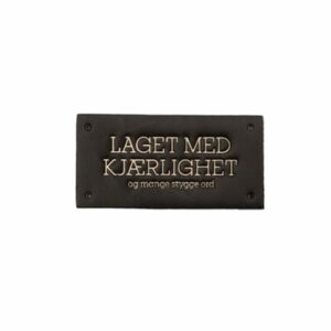 Merke Sort - laget med kjærlighet og..