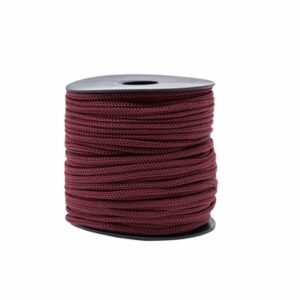 Snøre 4mm/50m - 023 Vinrød