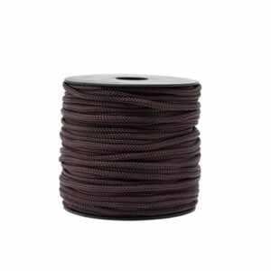 Snøre 4mm/50m - 024 Mørk brun