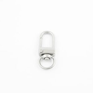 Karabinkrok 32x12mm Sølv