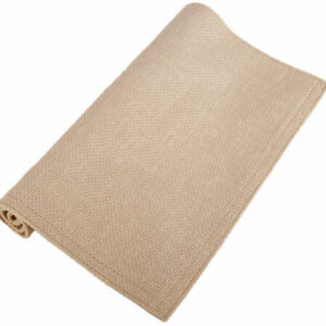 Brikke vevd ensfarget taupe 33x45cm