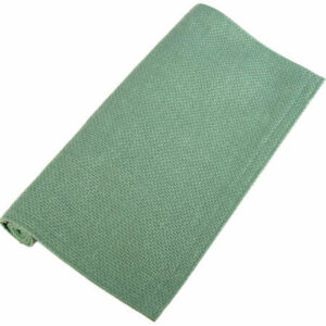 Brikke vevd ensfarget lys grønn 33x45cm