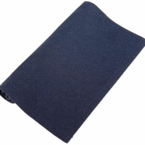 Brikke vevd ensfarget marineblå 33x45cm
