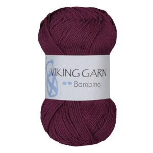 Viking Garn Bambino - 461 burgunder