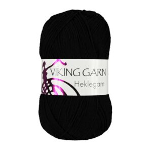 Viking Garn Heklegarn 12/4 - 803 sort
