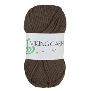 Viking Garn Vår - 408 brun