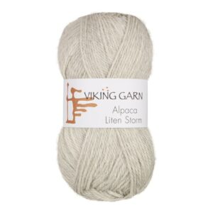 Viking Garn Alpaca Liten Storm - 712 perlegrå