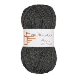 Viking Garn Alpaca Liten Storm - 715 grå