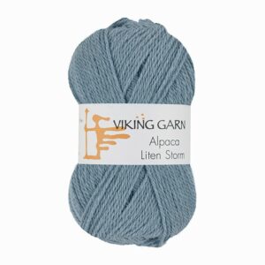 Viking Garn Alpaca Liten Storm - 722 blå
