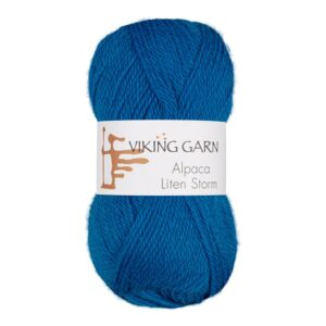 Viking Garn Alpaca Liten Storm - 725 kongeblå