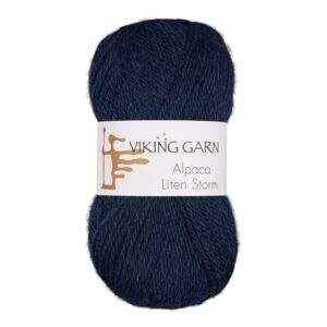 Viking Garn Alpaca Liten Storm - 726 marine