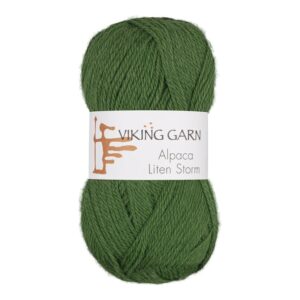 Viking Garn Alpaca Liten Storm - 733 grønn