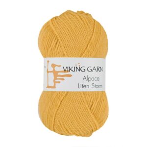 Viking Garn Alpaca Liten Storm - 741 solgul