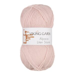 Viking Garn Alpaca Liten Storm - 764 pudderrosa