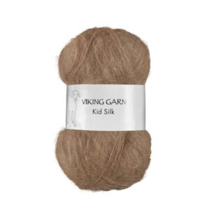 Viking Garn Kid/Silk - 309 Lys brun
