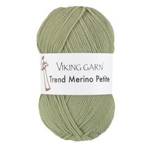 Viking Garn Trend Merino Petite - 336 lys grønn