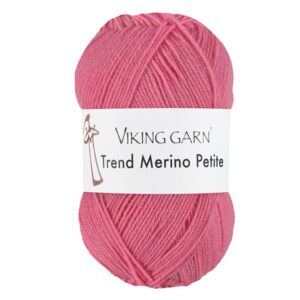 Viking Garn Trend Merino Petite - 361 sterk rosa