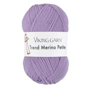 Viking Garn Trend Merino Petite - 372 lys lilla