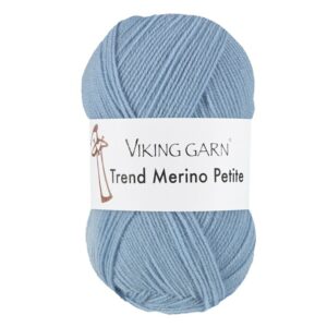 Viking Garn Trend Merino Petite - 381 mellomblå