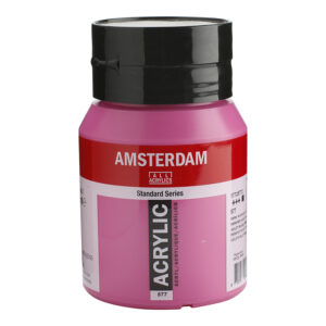 Amsterdam Standard Akryl 500ml – 577 Perm. red violet lt