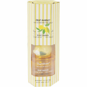 Duftolje 7x7x23cm m/pinner 100ml - fresh lemon