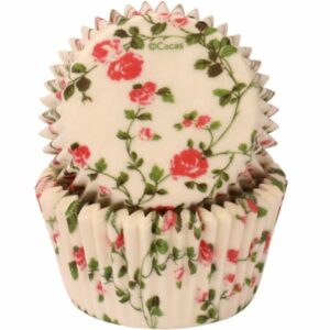MUFFINSFORM STD ROSA BLOMSTER, 50 STK
