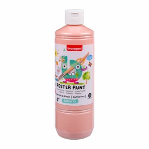 Bruynzeel Poster Paint Tempera Skolemaling 500ml – Rosabeige