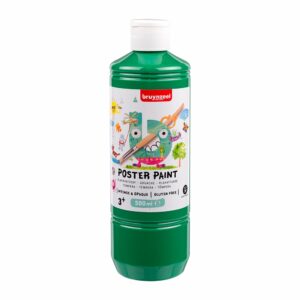 Bruynzeel Poster Paint Tempera Skolemaling 500ml – Grønn