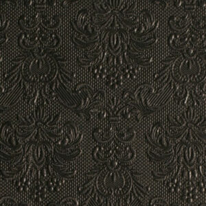 Serviett 25 Elegance black