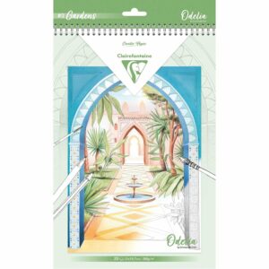 Clairefontaine Fargeleggingsbok A4 – Gardens