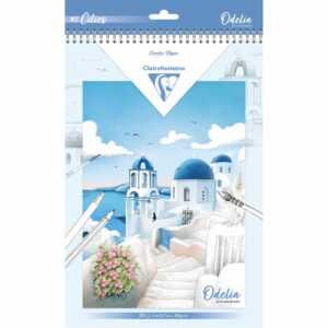 Clairefontaine Fargeleggingsbok A4 – Cities