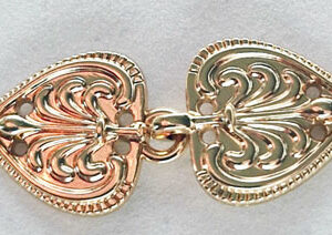 Spenne 20x46mm, gull