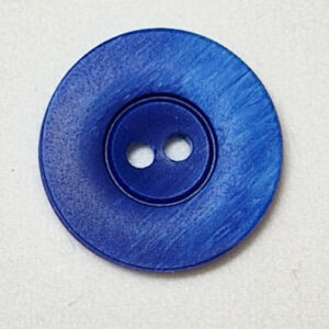 Knapp 2-hull 18mm - blå