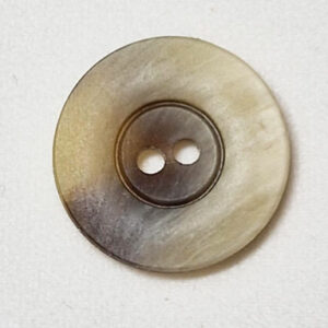 Knapp 2-hull 18mm - brun