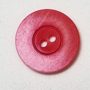 Knapp 2-hull 18mm - rød