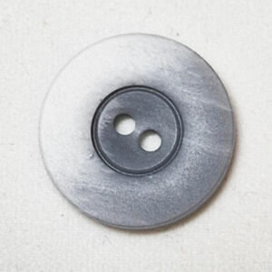 Knapp 2-hull 18mm - grå