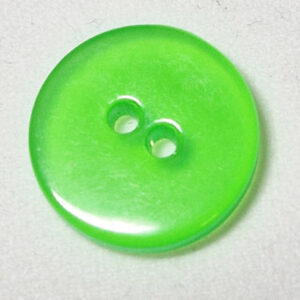 Knapp 15mm - fluoriserende grønn