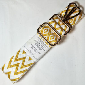 Veskehåndtak vevet 80-135cm - oker