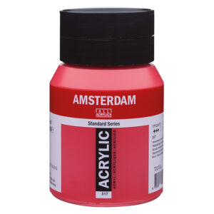 Amsterdam Standard Akryl 500ml – 317 Transparent red medium