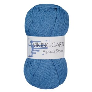 Viking Garn Alpaca Storm - 523 Mellomblå