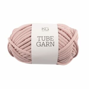 Tubegarn 4mm - 1508 støvrosa