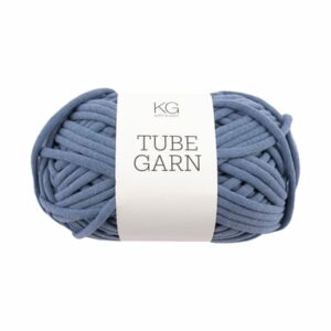 Tubegarn 4mm - 4015 støvblå