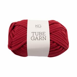 Tubegarn 4mm - 1761 rød